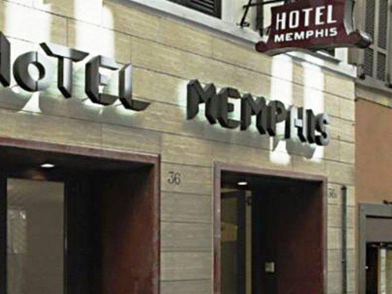 Hotel Memphis Рим Экстерьер фото
